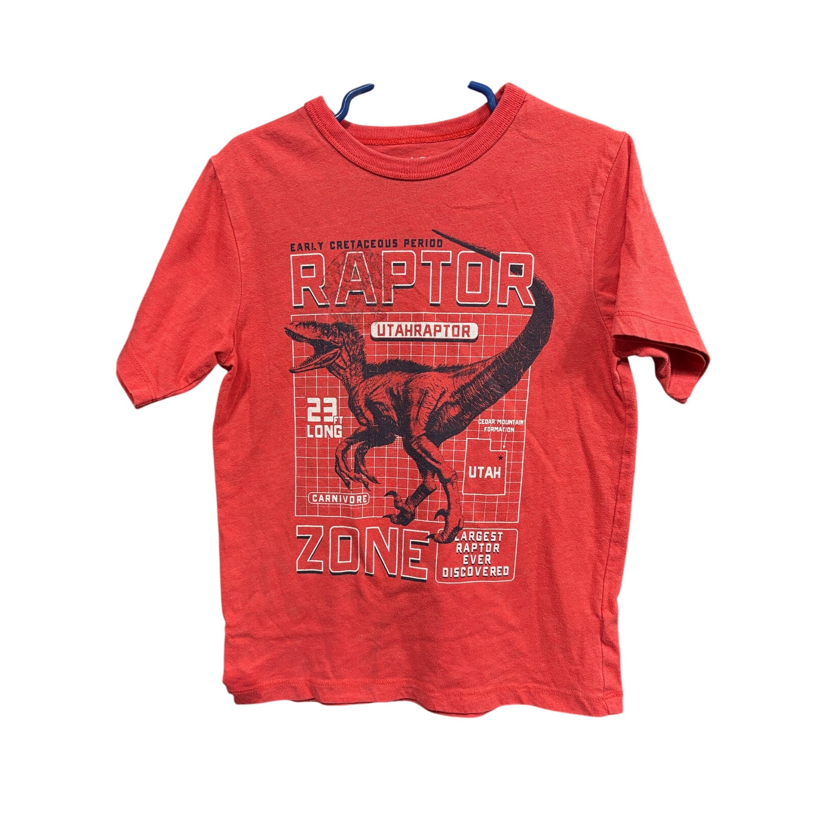 $3 - Red "Raptor Zone" SS - The Children's Place - 5/6