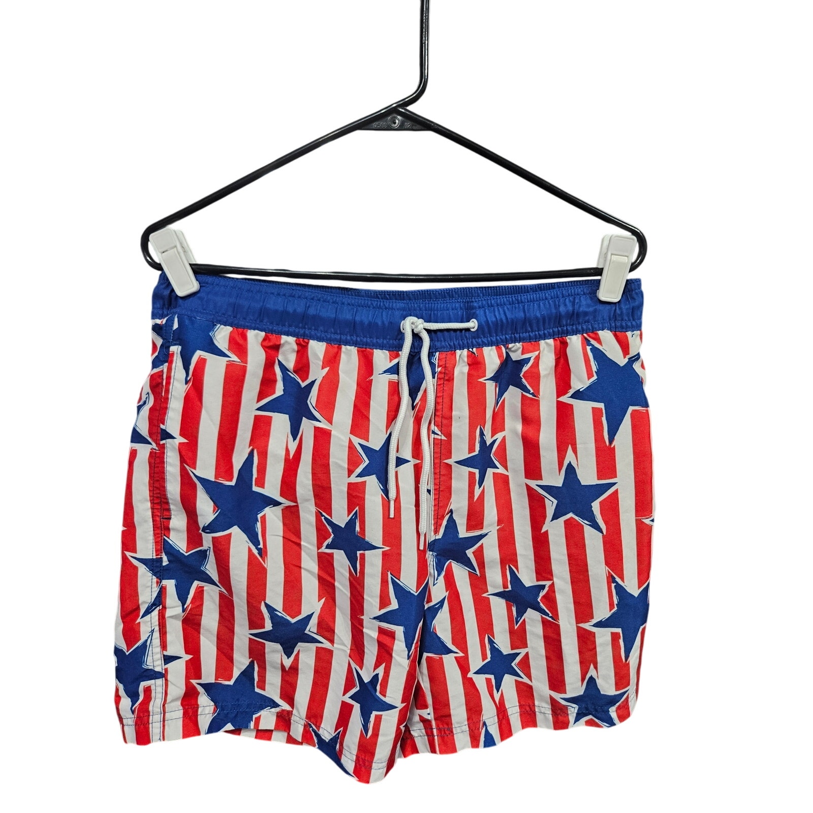$4 - Patriotic Swim Trunks - Mad Engine - M