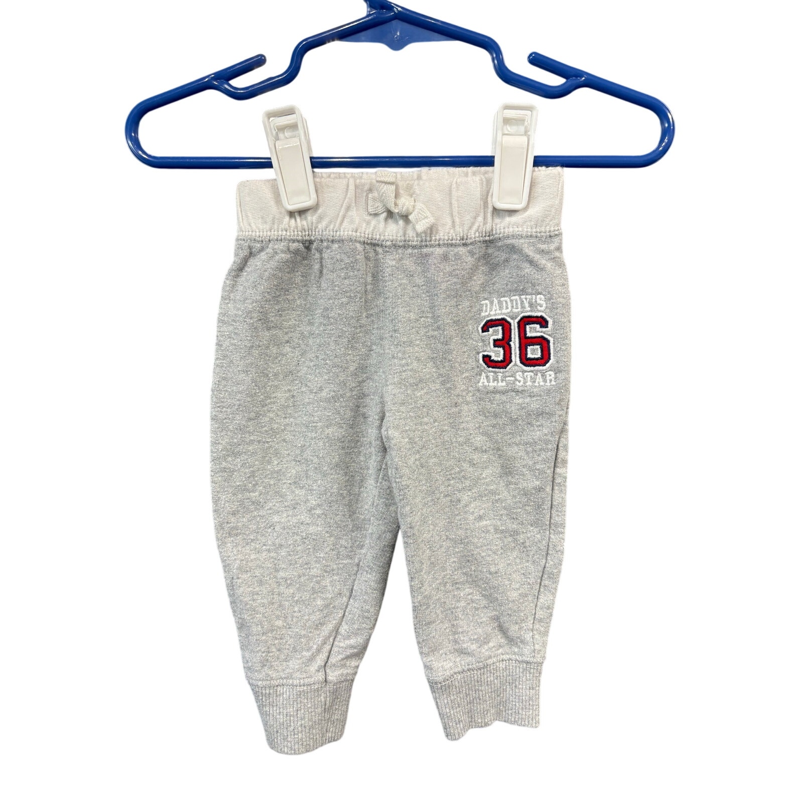 $2 - "Daddy's All-Star" Sweatbottoms - Carter's - 6mo