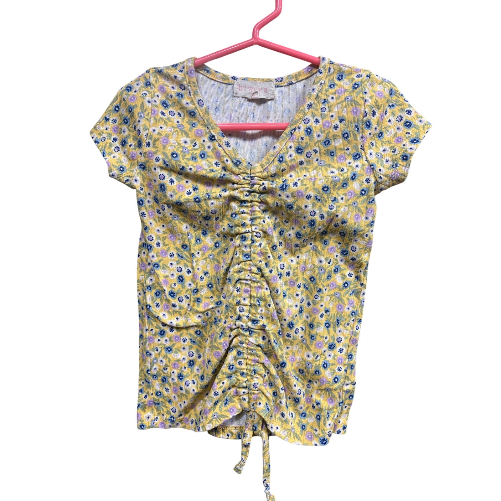 $3 - Yellow Floral SS - btween - 5