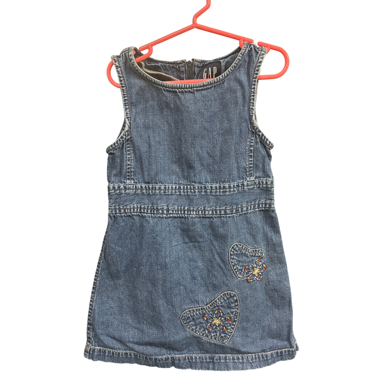 $6 - Denim Dress - GAP - XS (4)