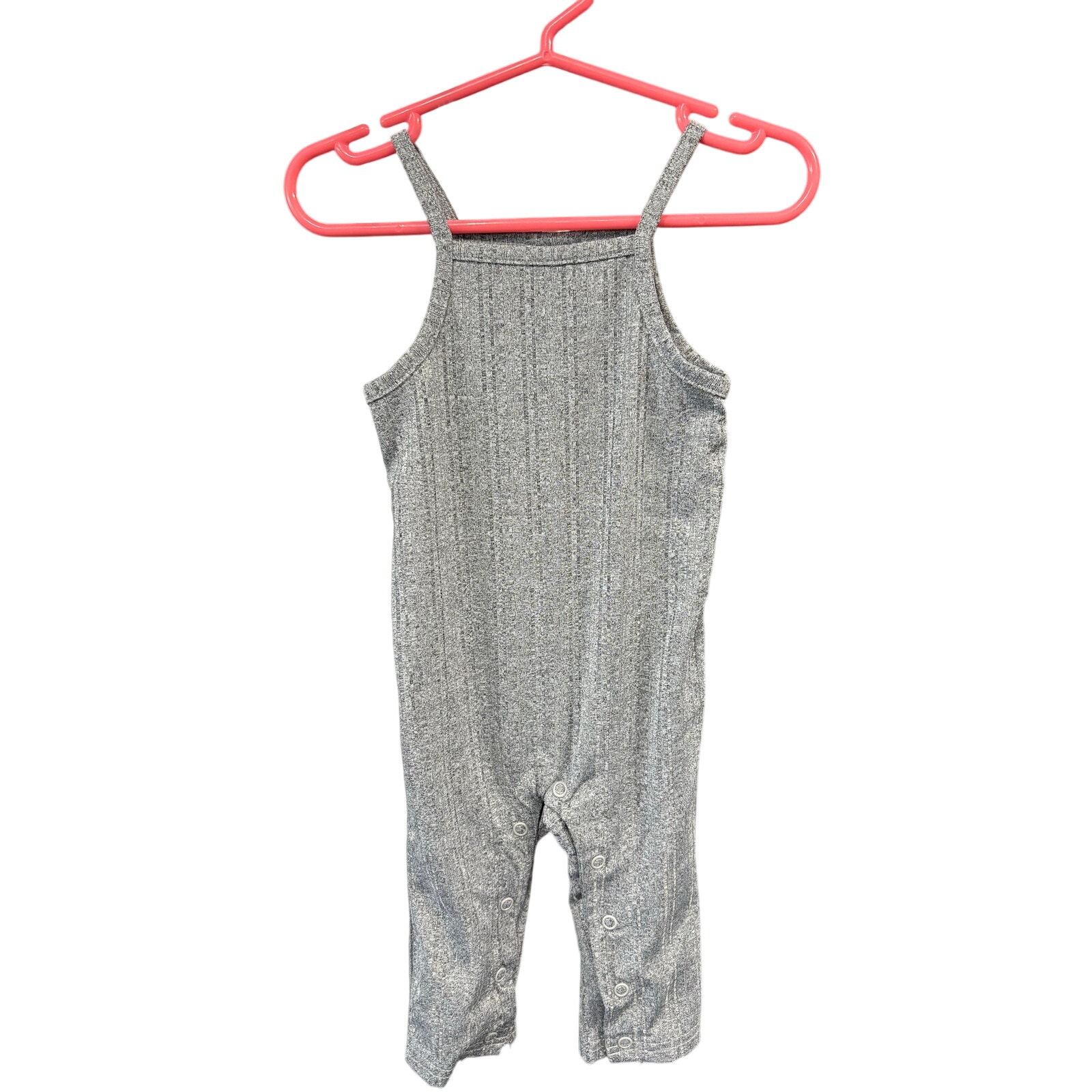 $2 - Sleeveless Gray Jumper - SHEIN - 6-9mo