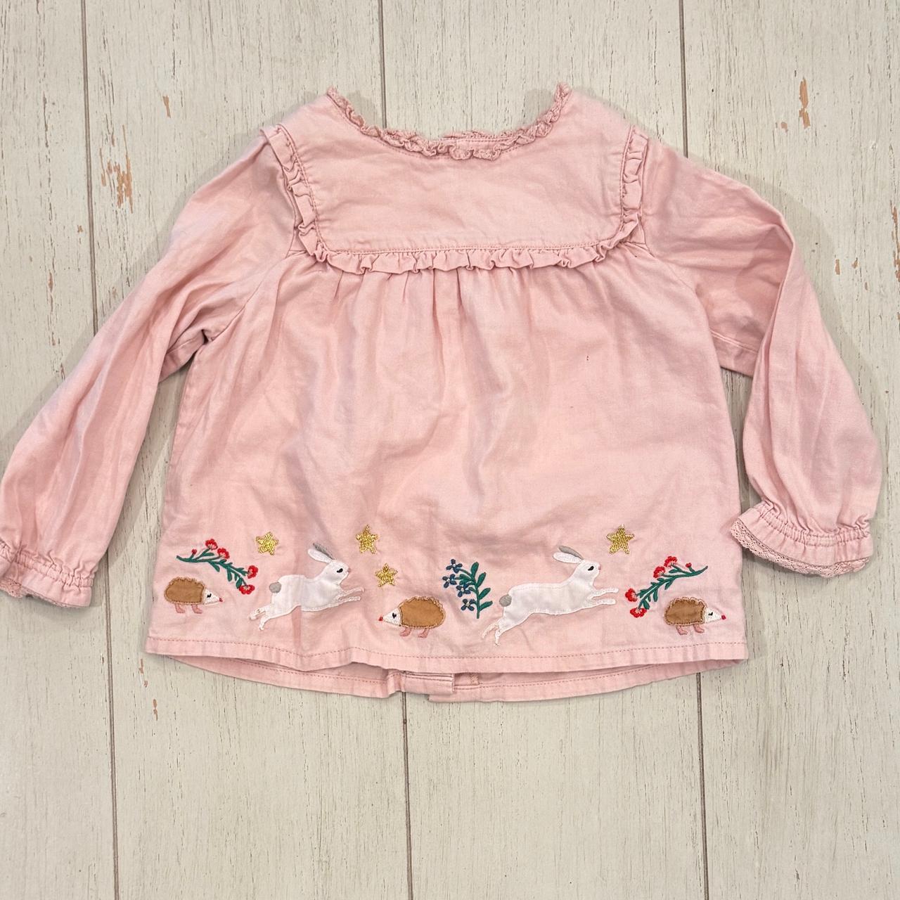 $18 - 18-24 Baby Boden Bunny Holiday Top