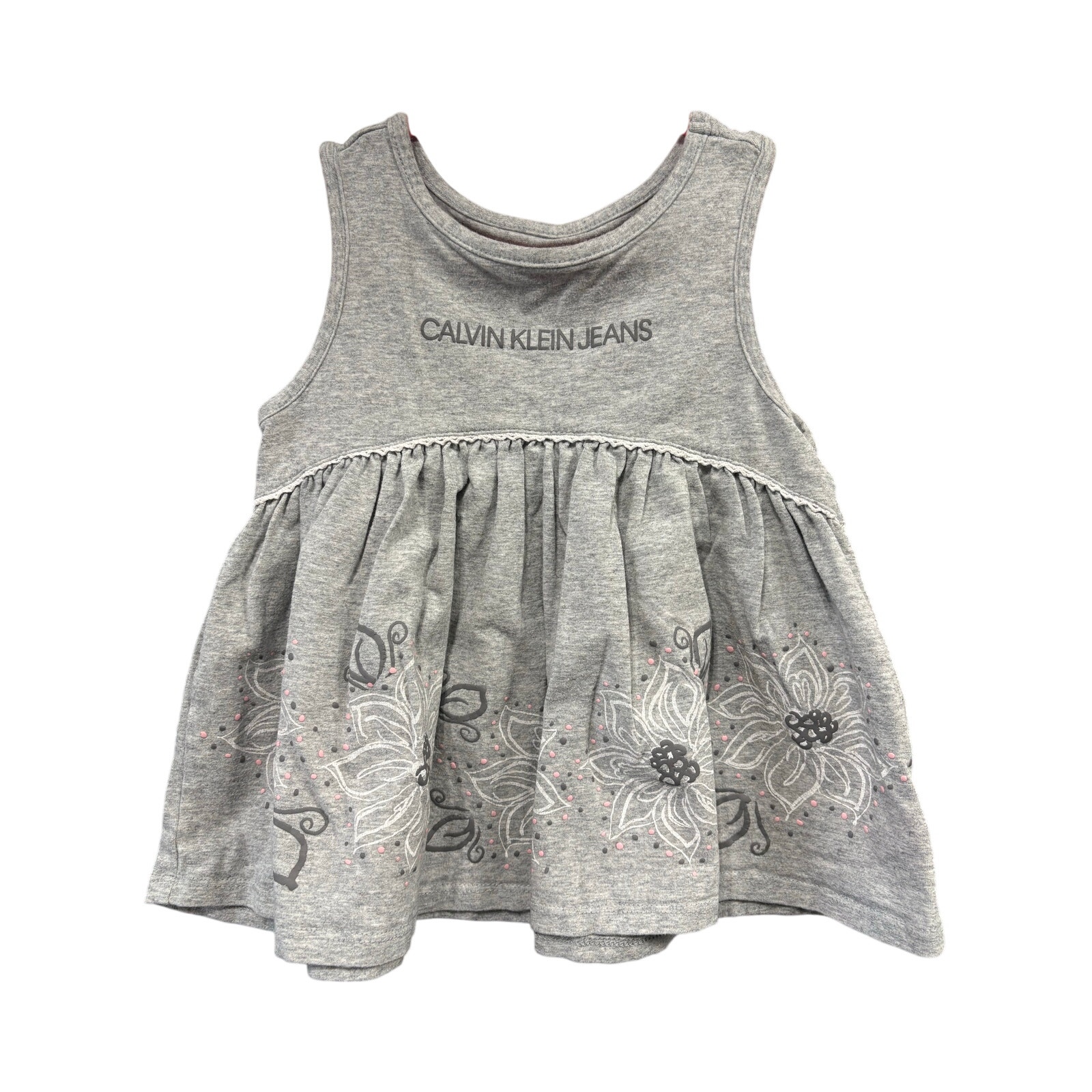 $4 - Flowy Gray Tank - Calvin Klein - 5