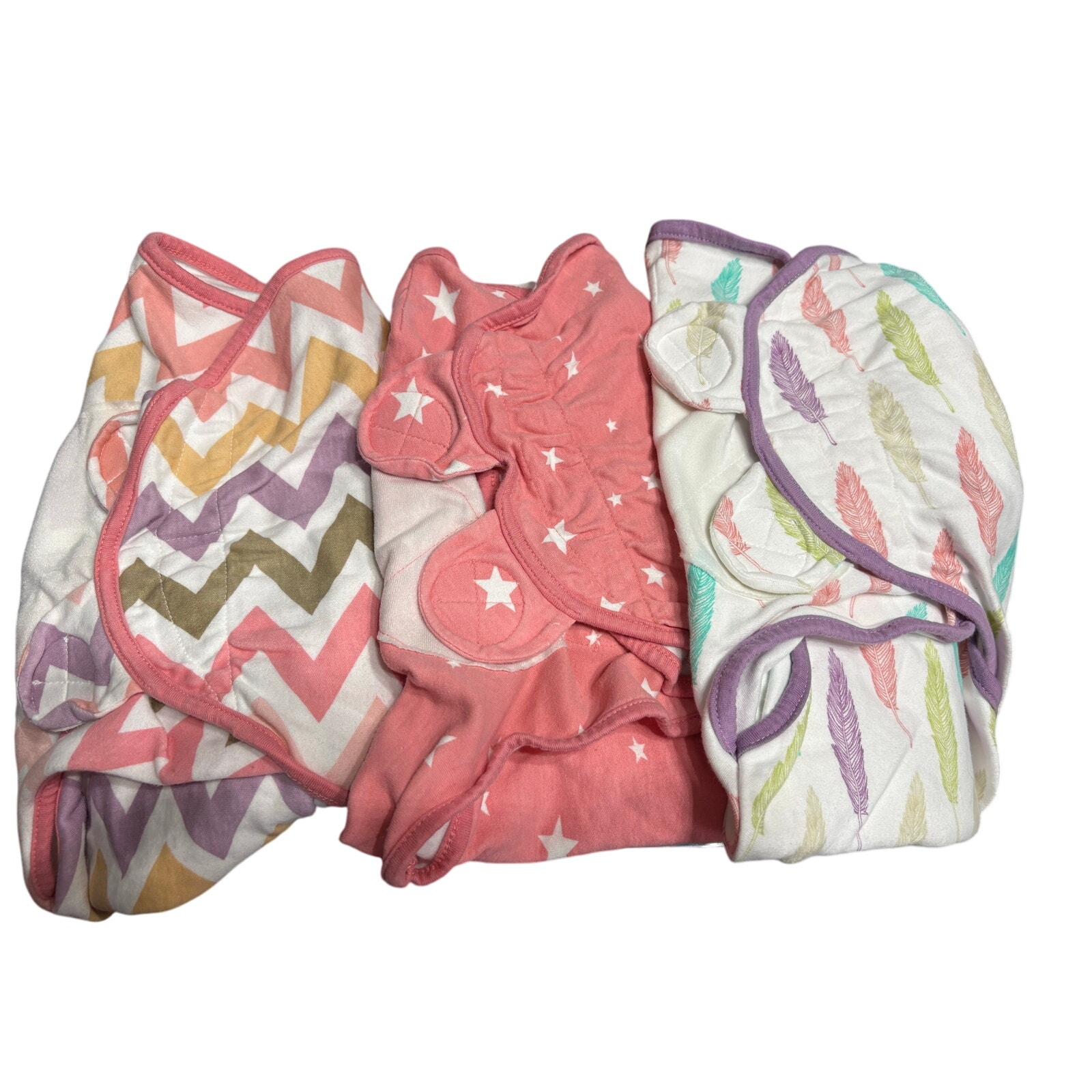 $10 - Swaddle Blanket Bundle - Velcro - One Size
