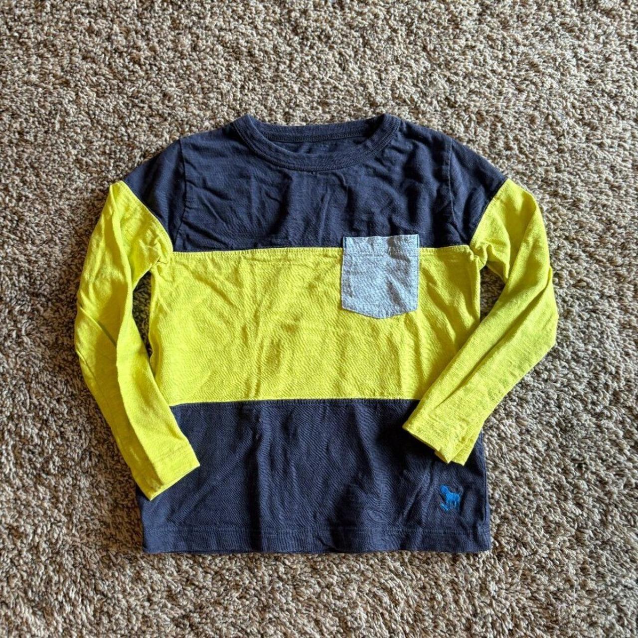 $11.35 - Mini Boden color block striped tee