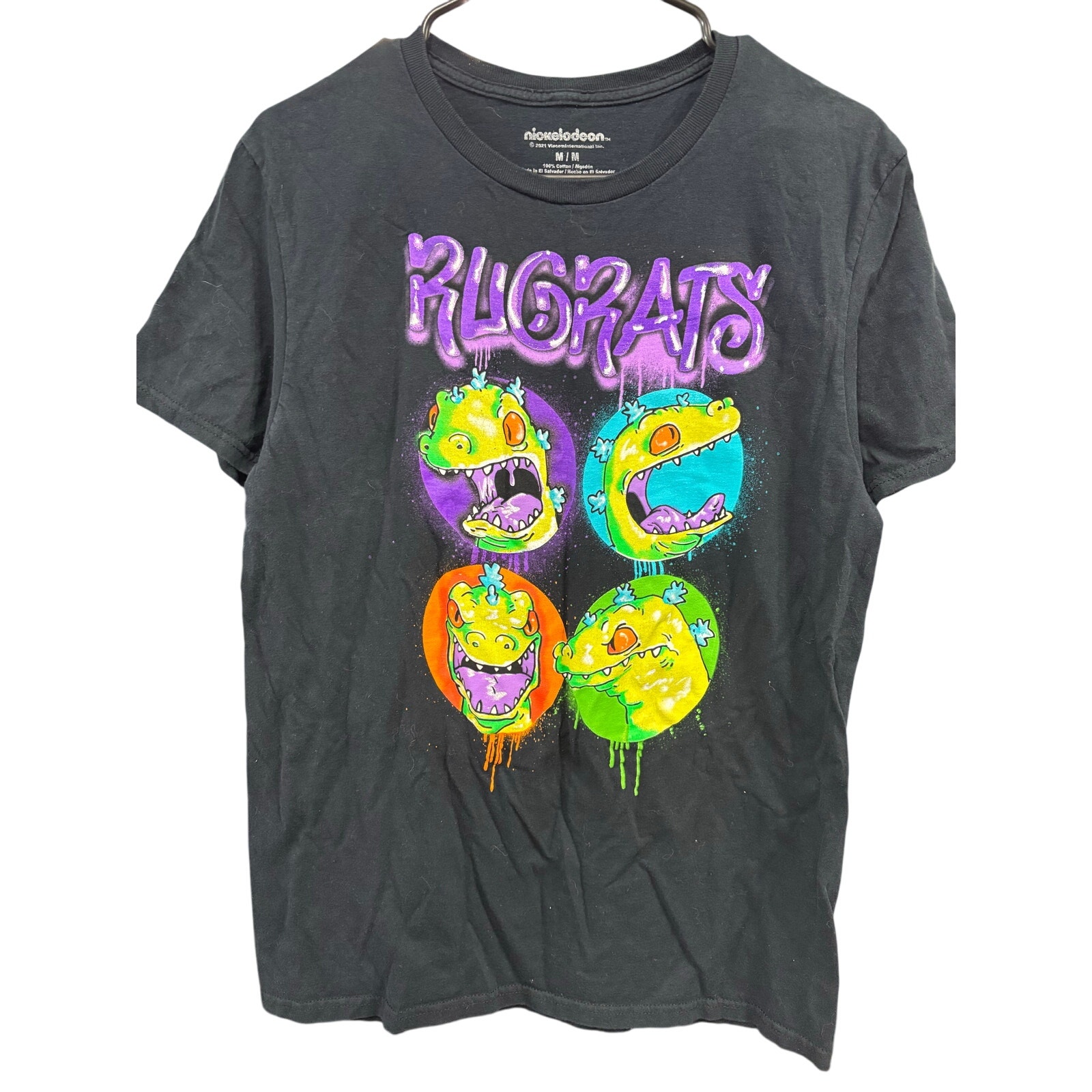 $5 - Black Rugrats Reptar SS - Nickelodeon - M