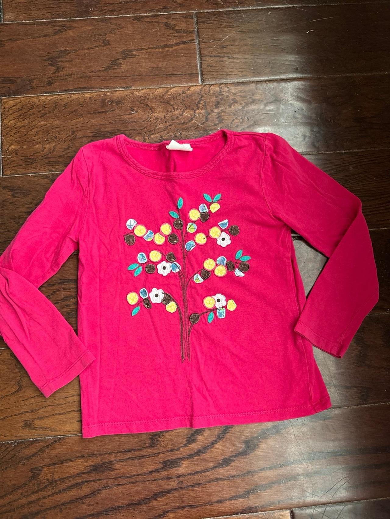 $7.22 - Mini Boden Long Sleeve Shirt—Size 5-6 year