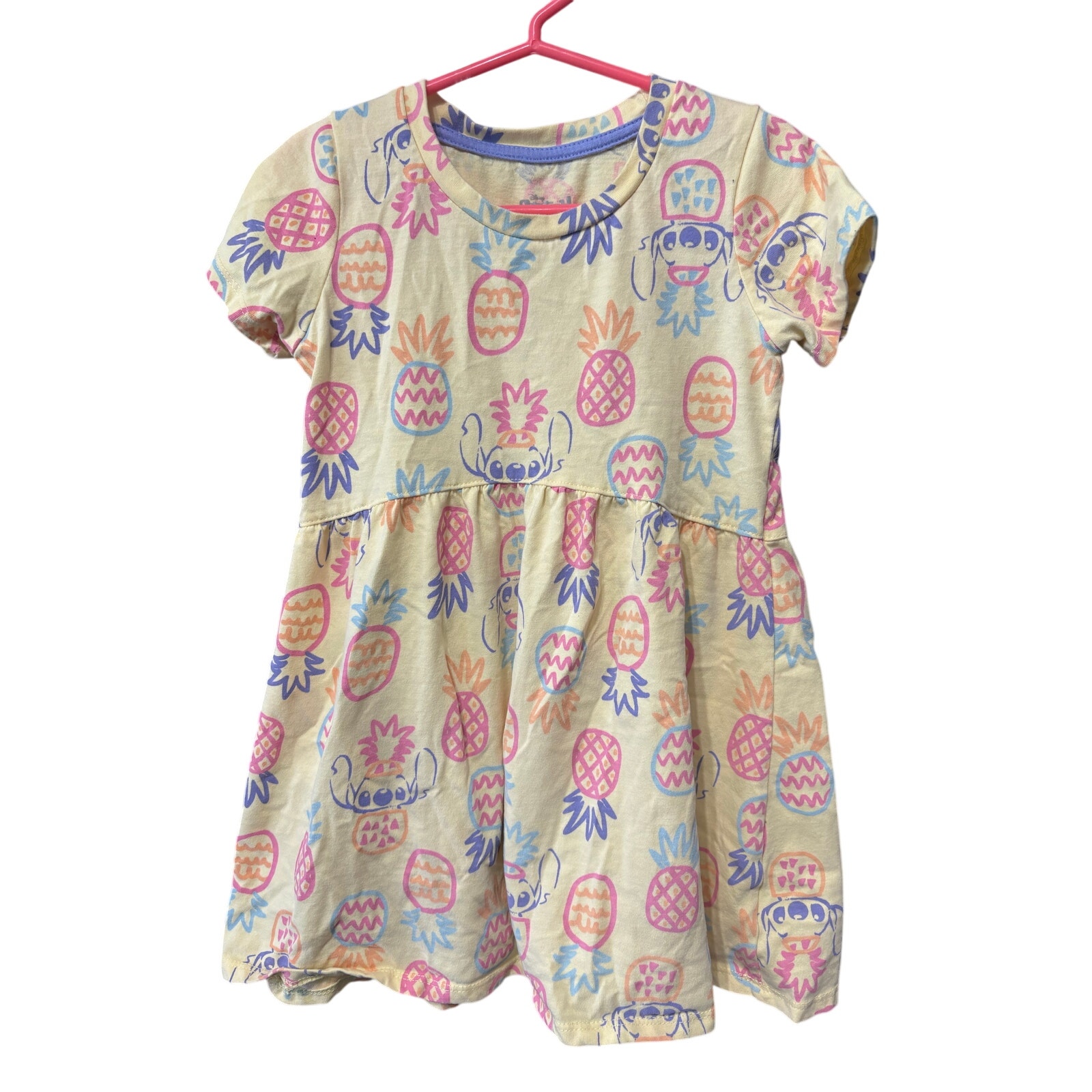 $5 - Stitch Pineapple Dress - Disney - 5T