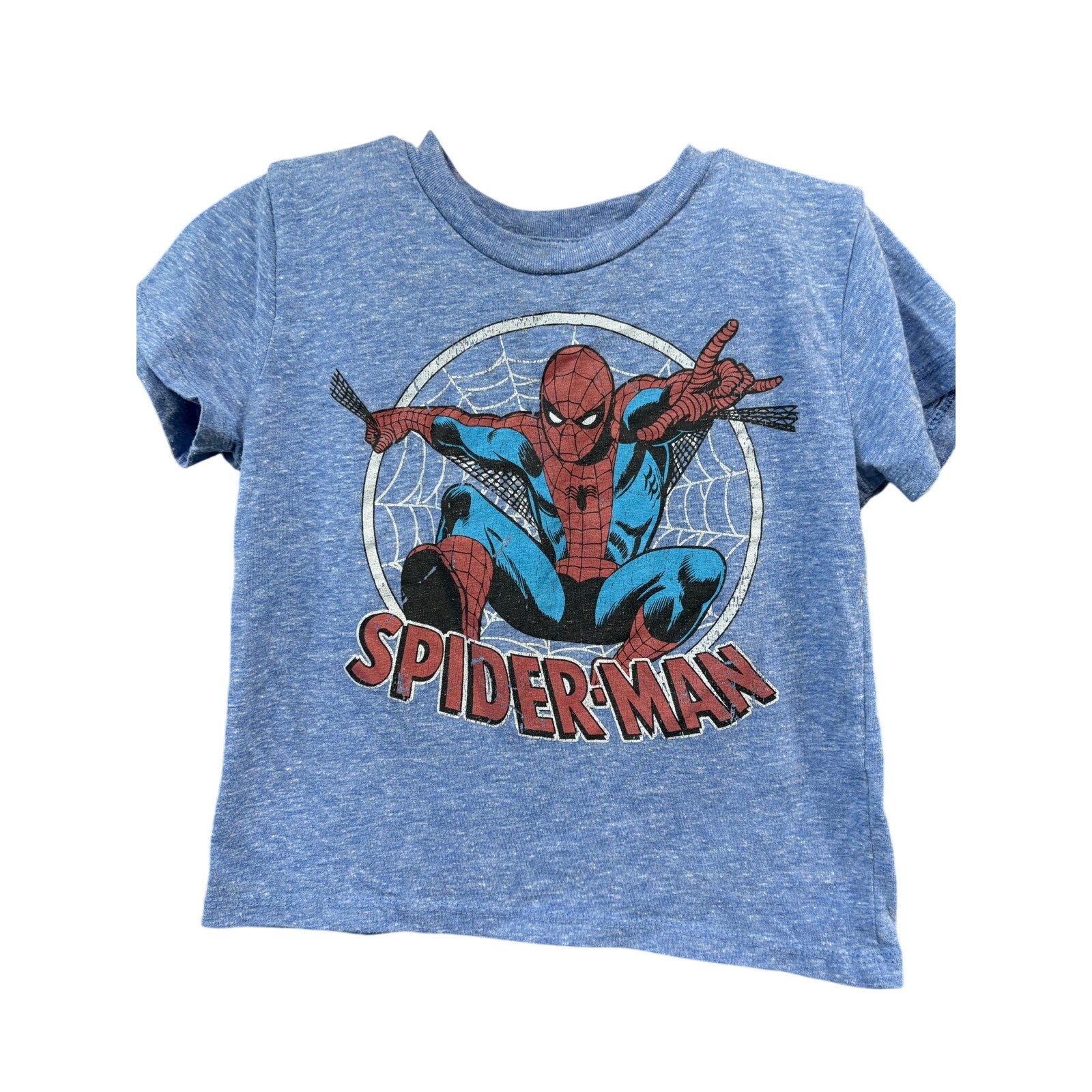 $4 - Blue Spiderman SS - Marvel - 2T