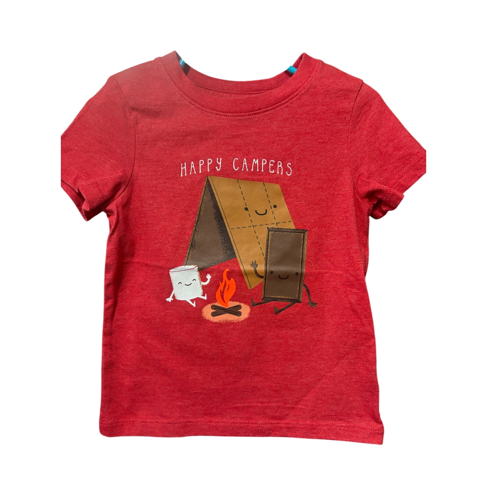 $2 - "Happy Camper" Smores SS - Cat & Jack - 2T