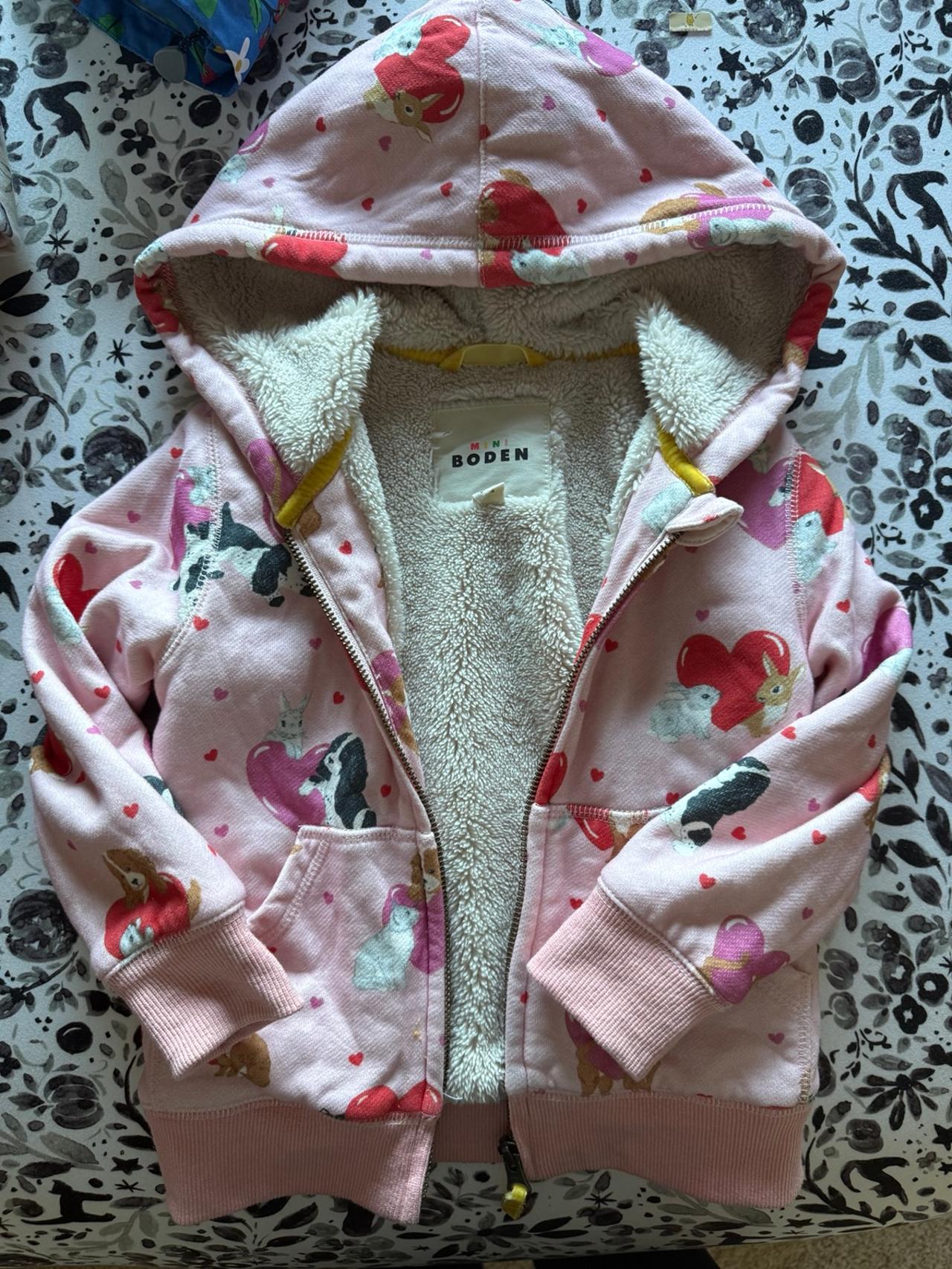 $25 - Boden Sherpa Zip Hoodie