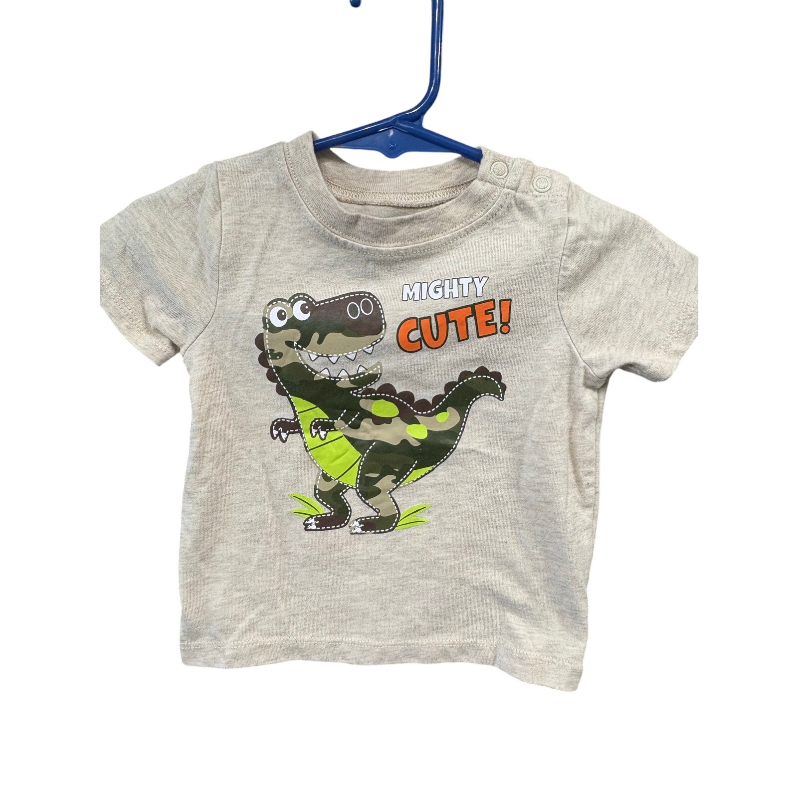 $2 - "Mighty Cute" Dinosaur SS - Garanimals - 6-9mo