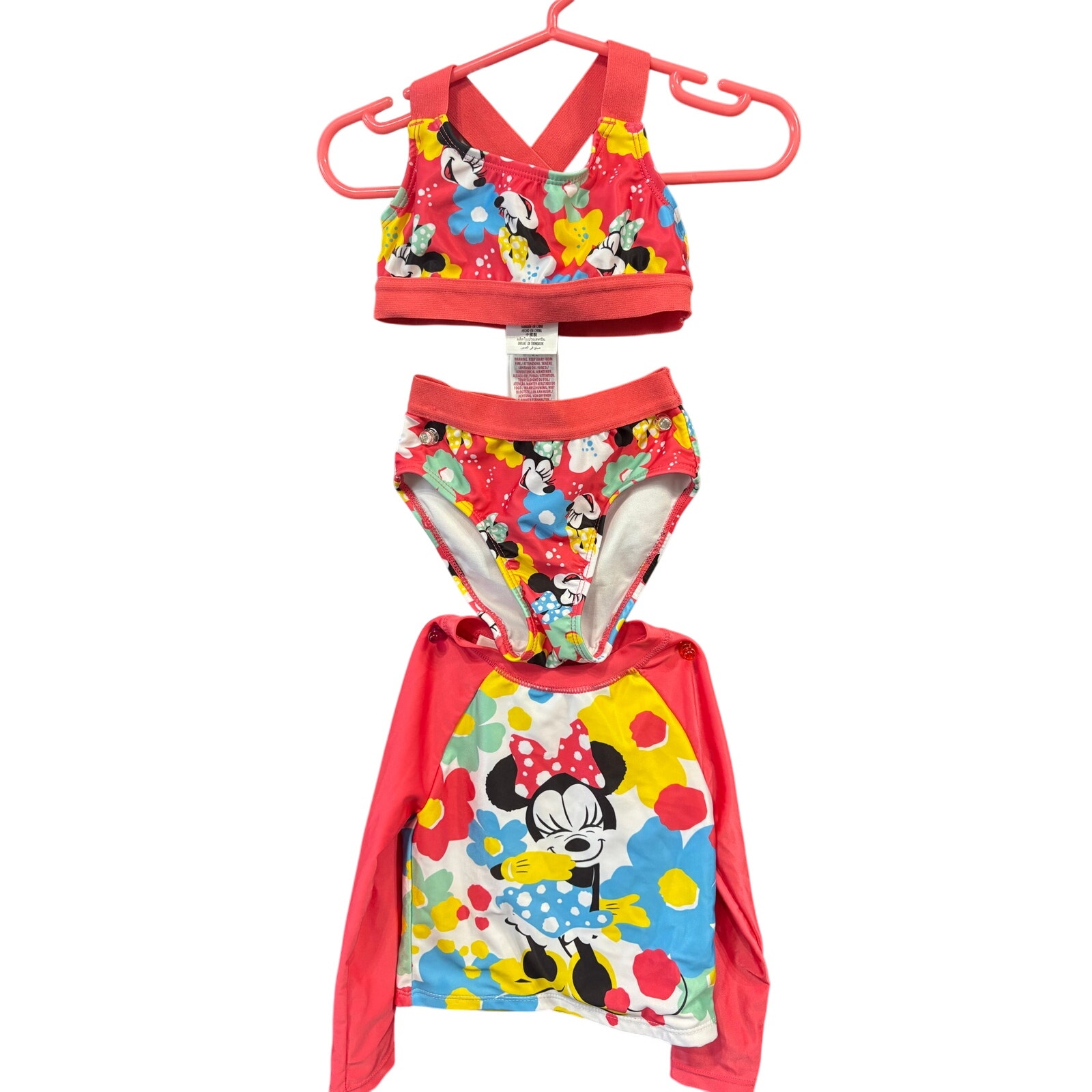 $7 - Minnie Mouse 3 Piece Swim - Disney - 2T
