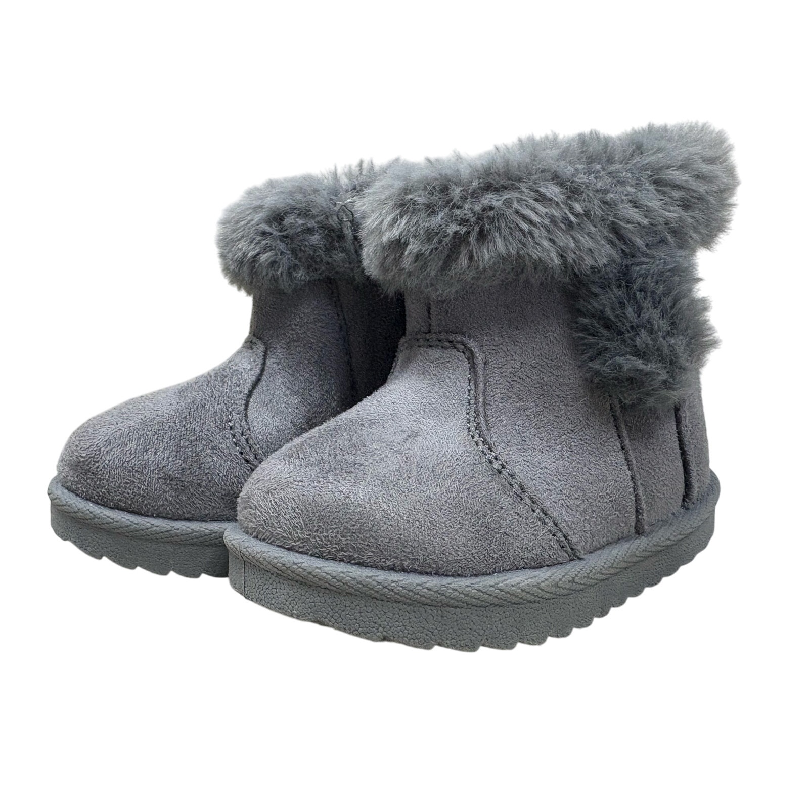 $4 - Gray Winter Boots - Wonder Nation - 3