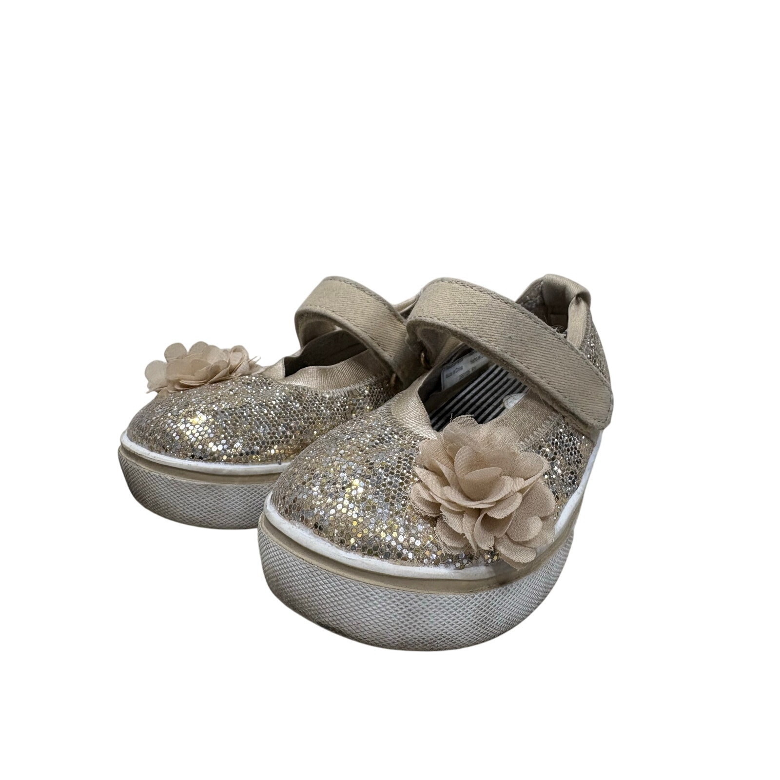 $2 - Gold Slip Ons - Wonder Nation - 6