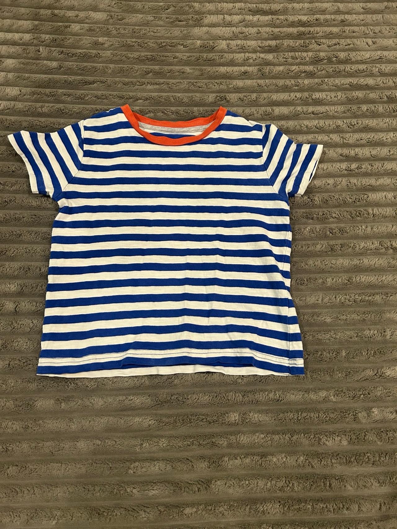 $12 - Mini Boden boys stripe shirt