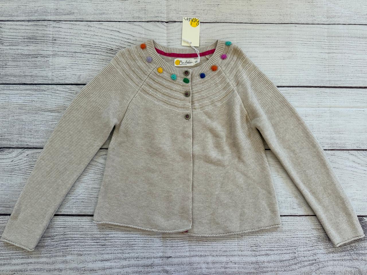 $35 - NWT mini Boden cardigan 7-8