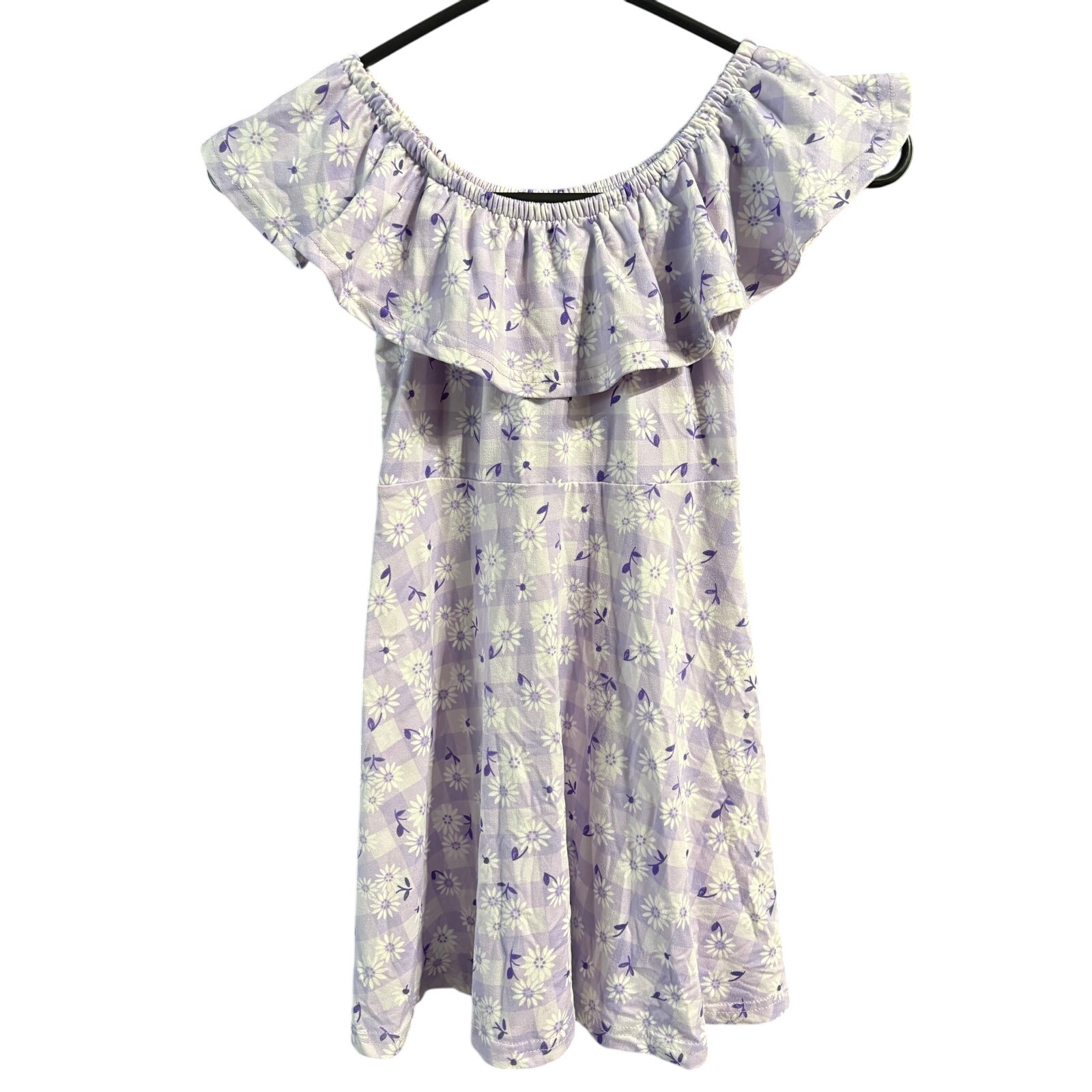 $5 - Purple Floral Dress - btween - 7