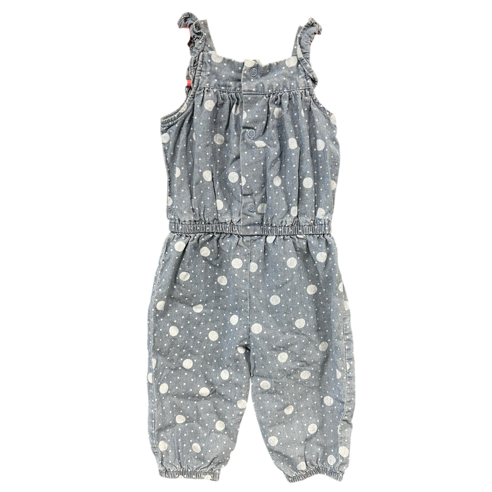 $4 - Sleeveless Jumpsuit Polka Dots - Carter's - 9mo