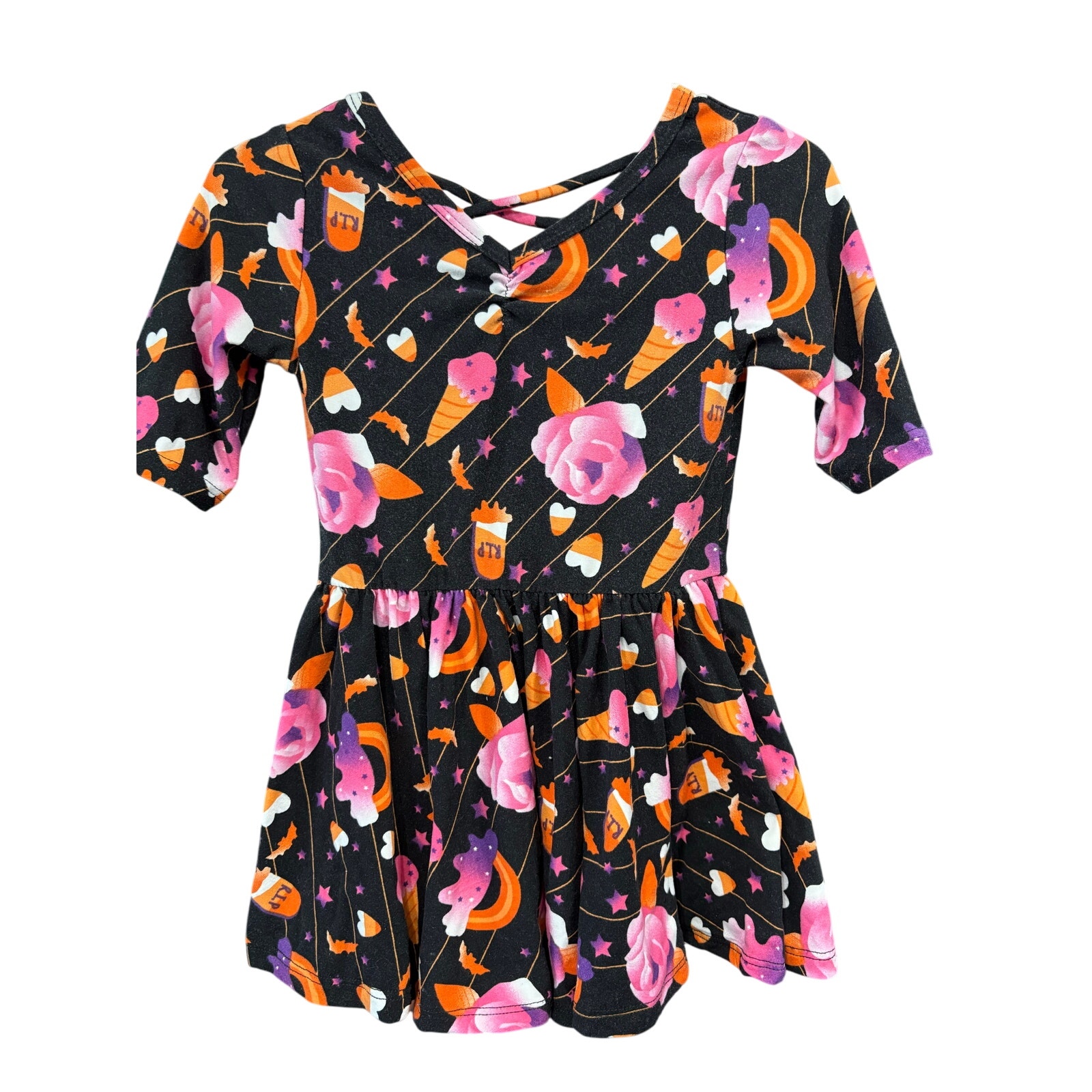 $5 - Halloween Dress - Dot Dot Smile - 12-24mo