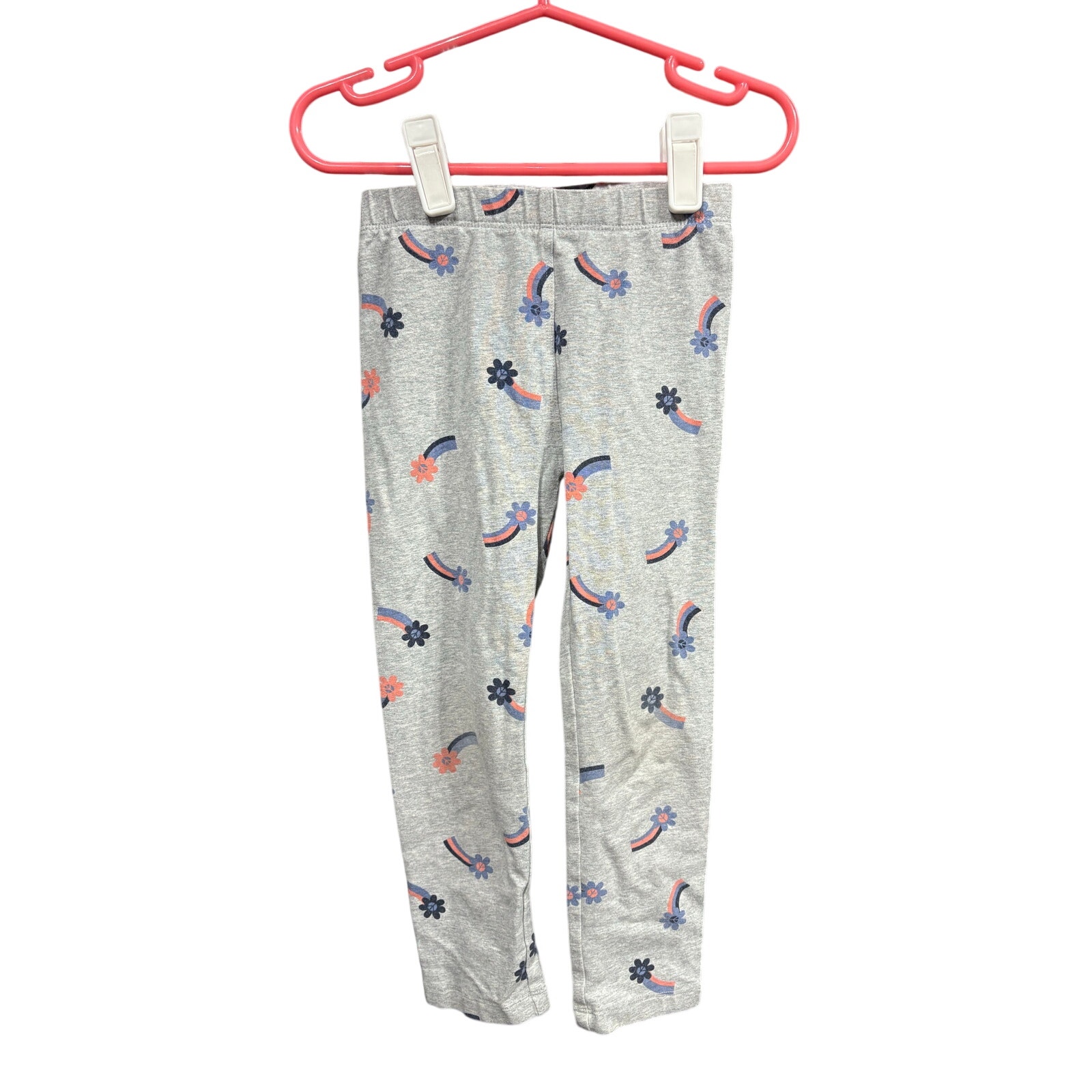 $3 - Gray Printed bottoms - Pekkle - 4T
