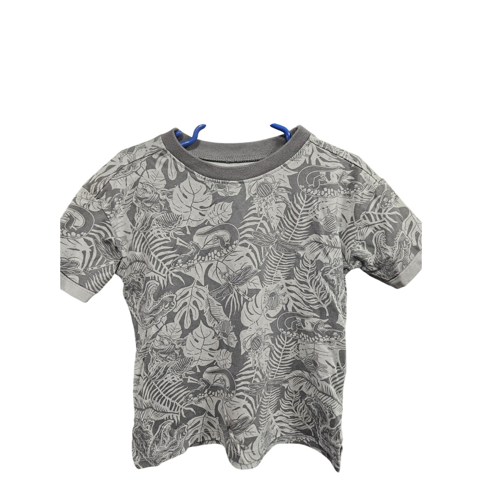 $2 - Gray Safari Print SS - Garanimals - 4T