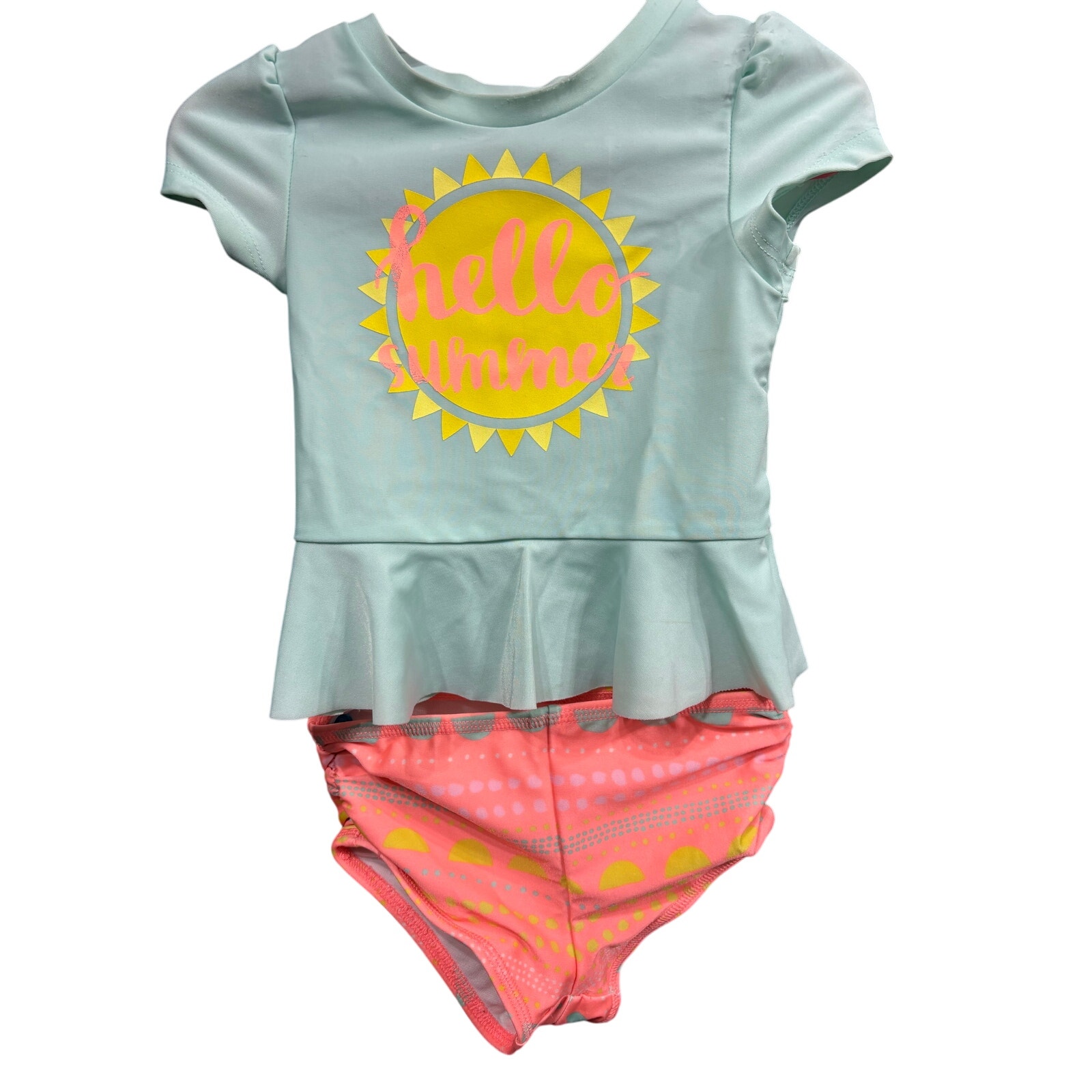 $3 - "Hello Sunshine" 2 Piece Swim - Cat & Jack - 12mo