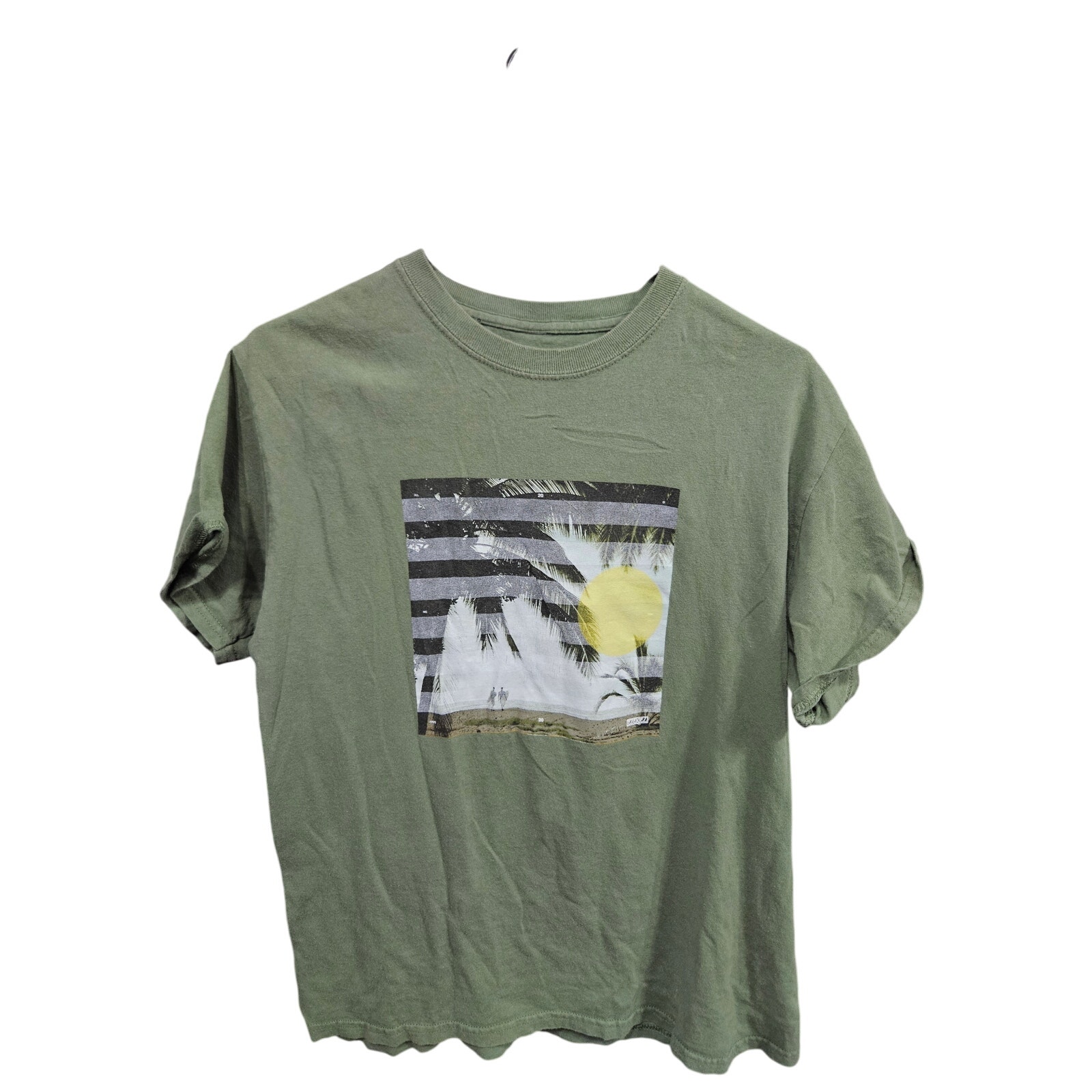 $4 - Green Graphic SS - Ezekiel - M