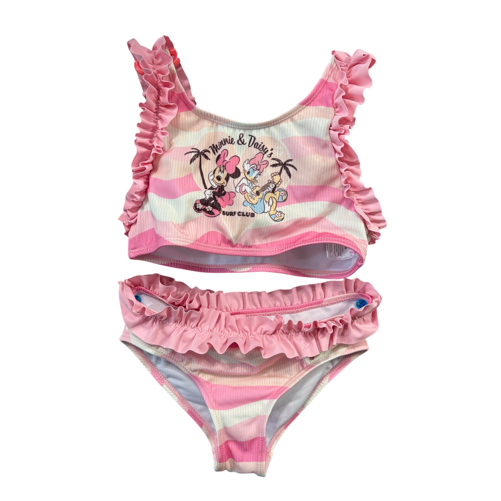 $5 - "Minnie & Daisy's Surf Club" 2 Piece Swim - Disney - 7/8