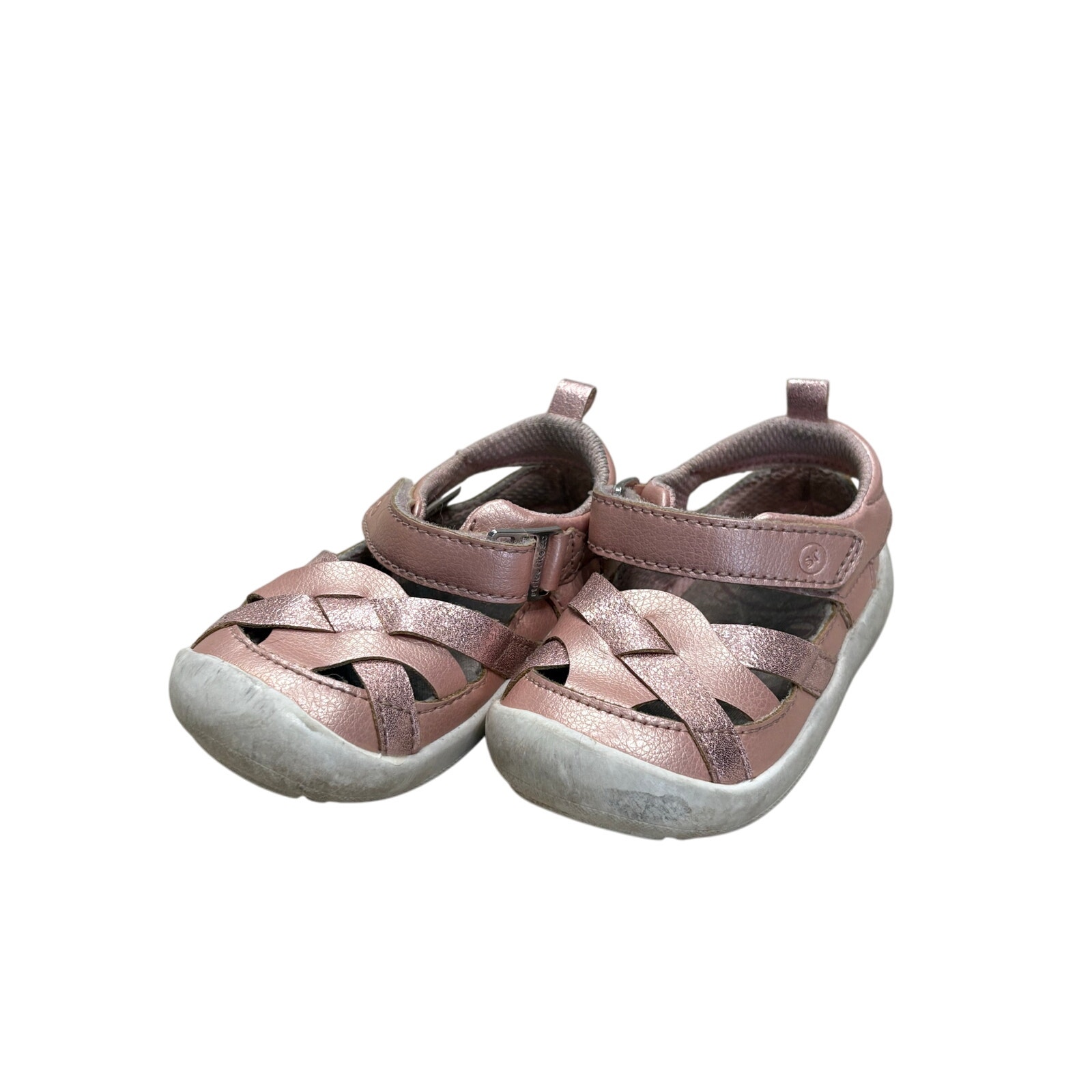 $5 - Pink Shimmer Sandals - Stride Rite - 5C