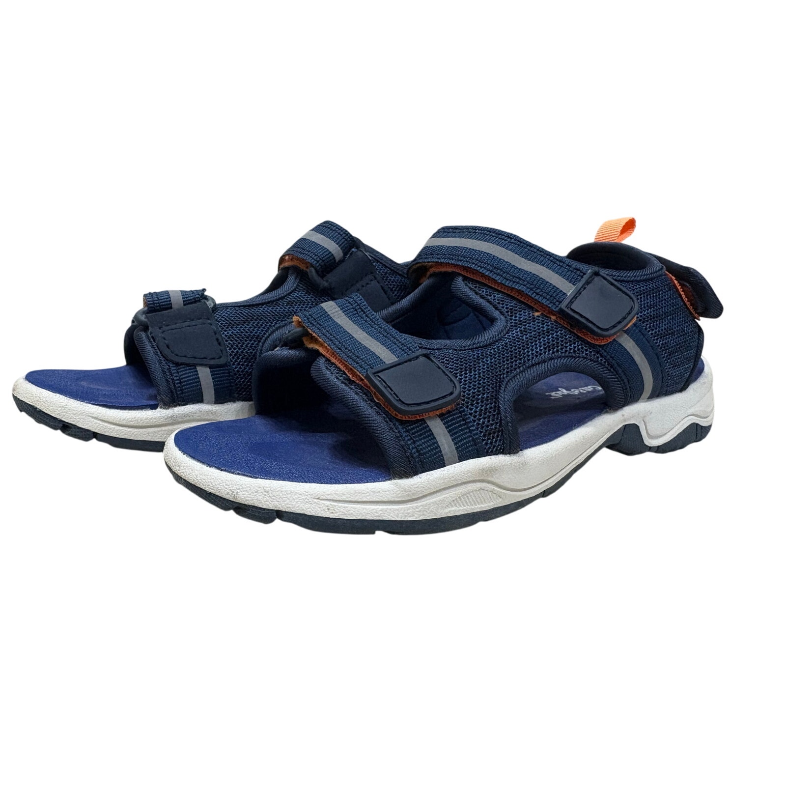 $4 - Blue Velcro Sandals - Cat & Jack - 12