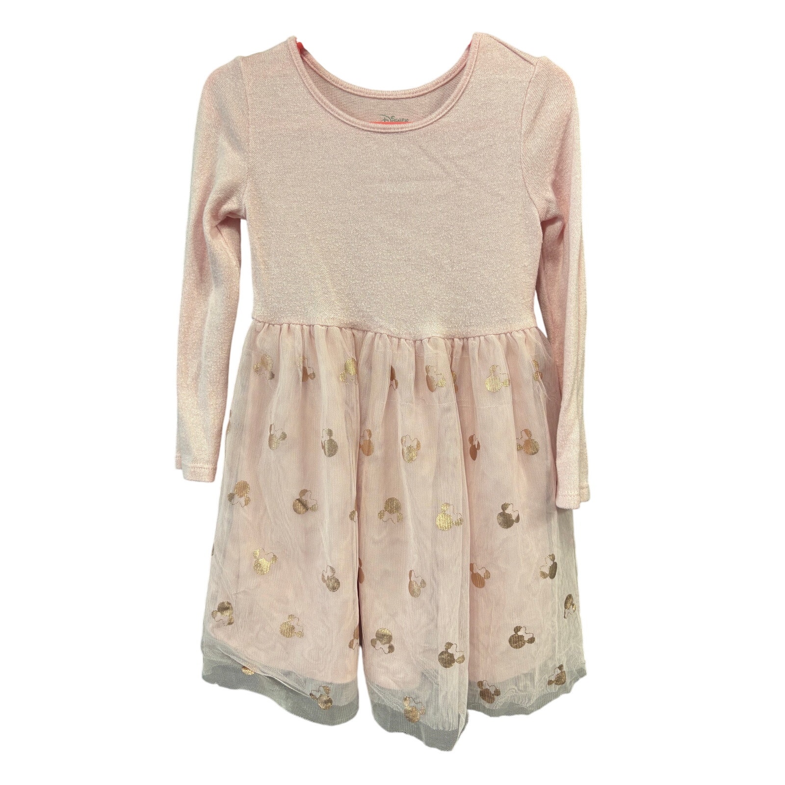 $7 - Pink LS Minnie Dress - Disney -  3T