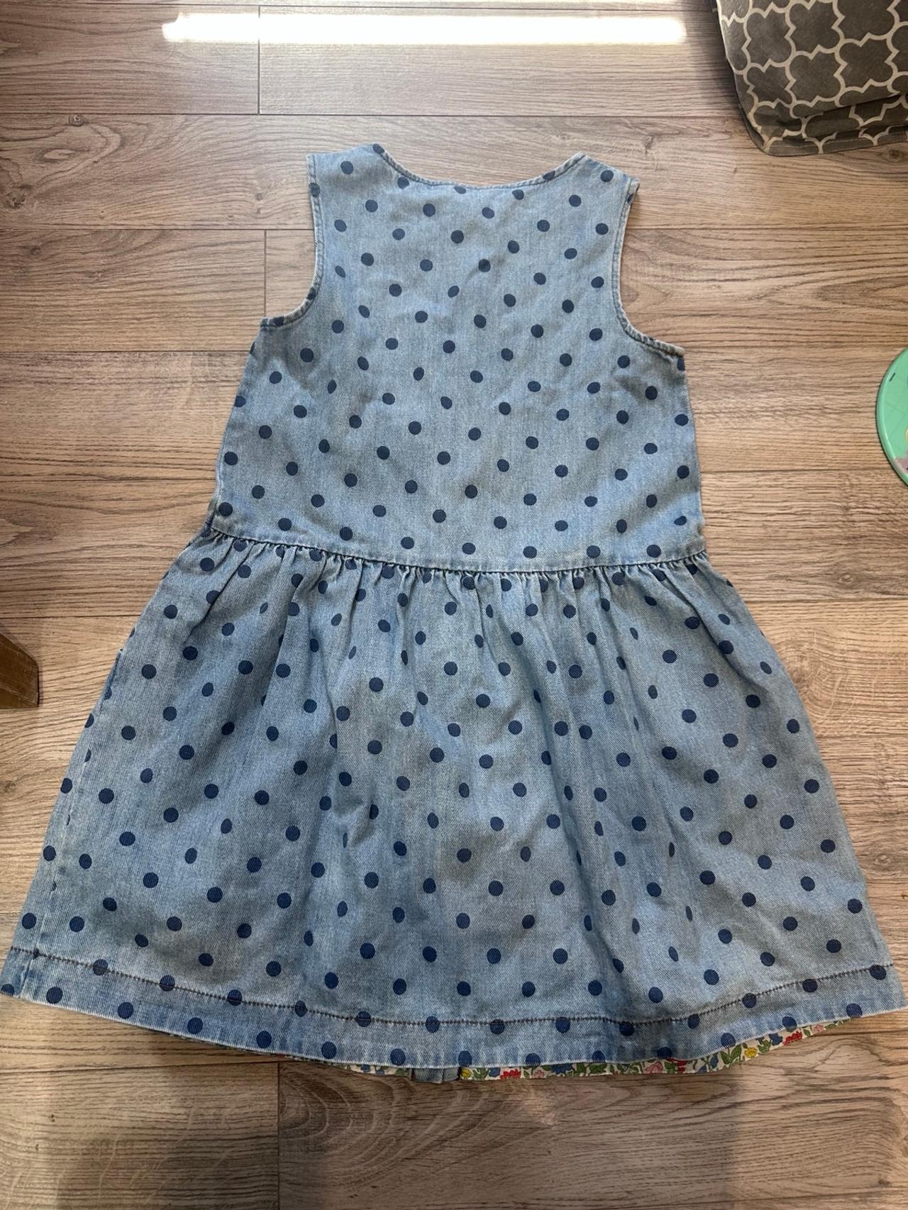 $25 - Mini Boden Denim Dress 11-12