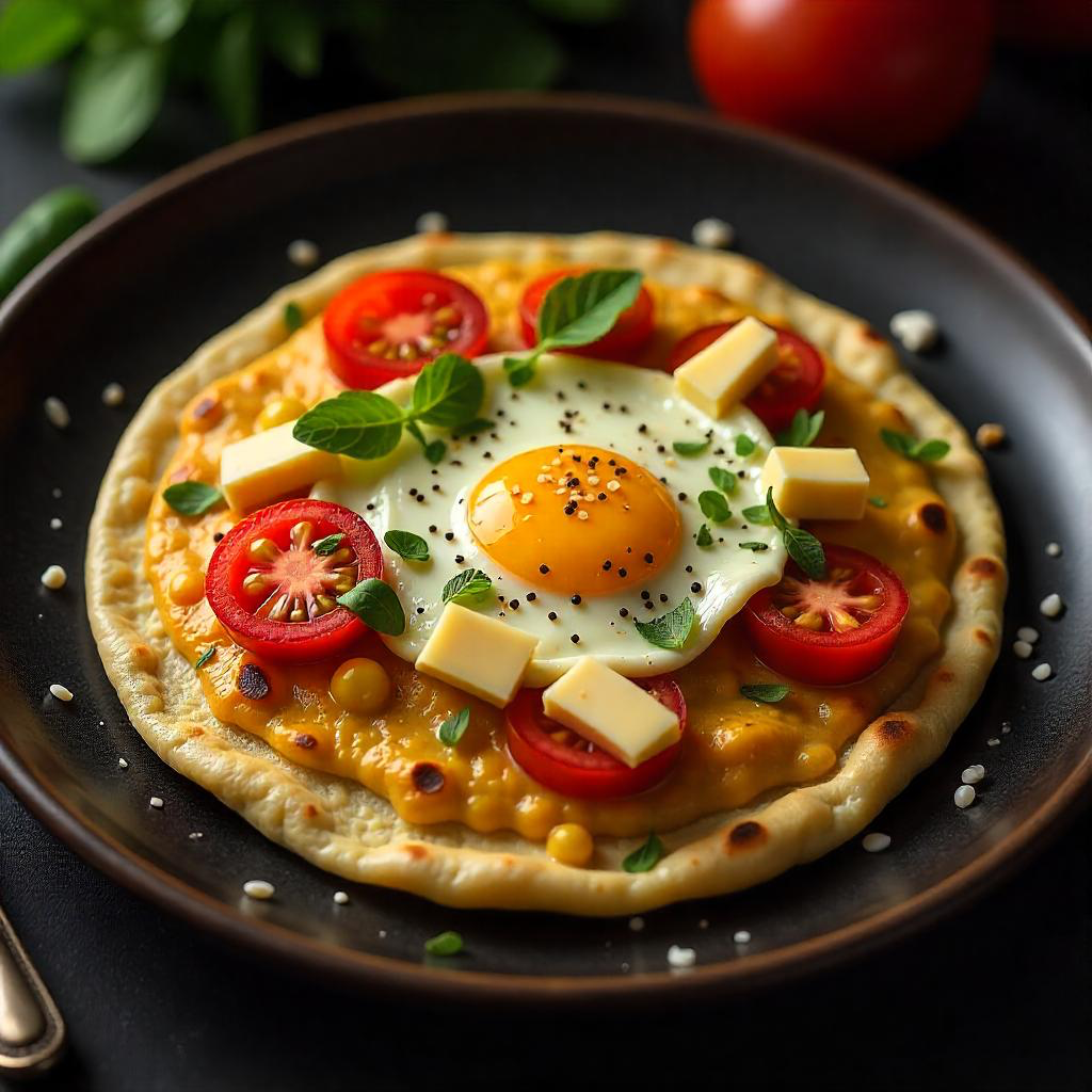 Receta de Tortilla de Trigo Sarraceno en Freidora de Aire