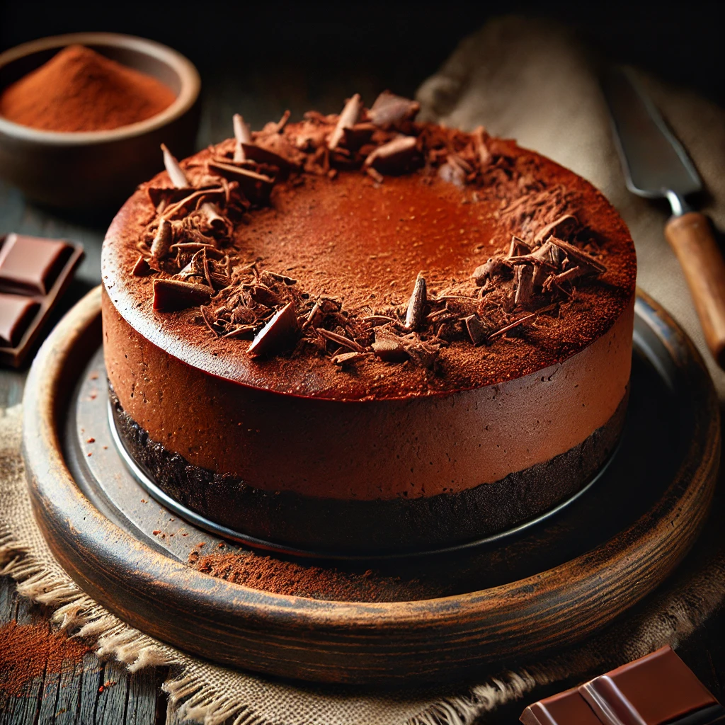 Receta de Cheesecake de Chocolate y Yogur 