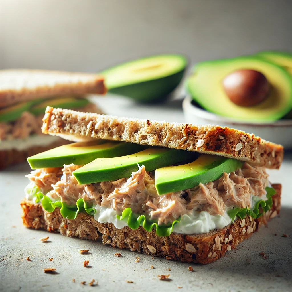 Receta de Sandwich Saludable por Carmen Iri