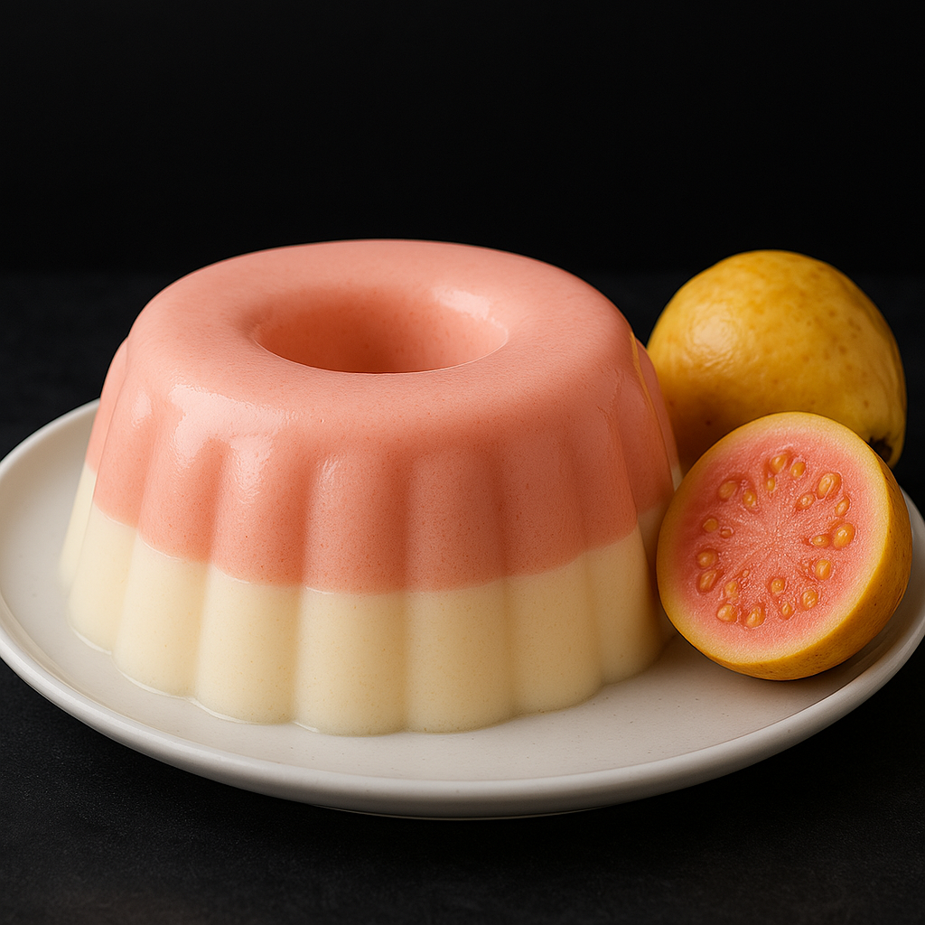 Receta de Gelatina de guayaba y queso por @Thewhipmx