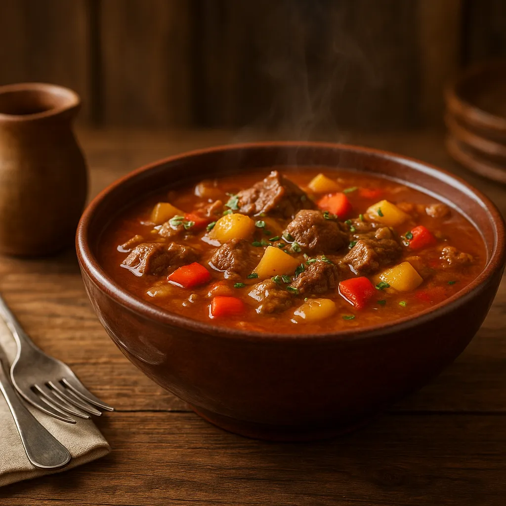 Beef Goulash Soup