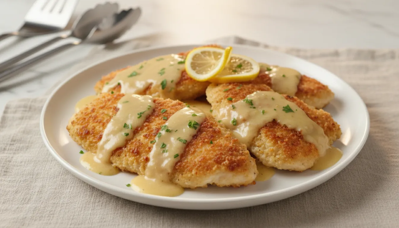 Chicken in Creamy Lemon Sauce