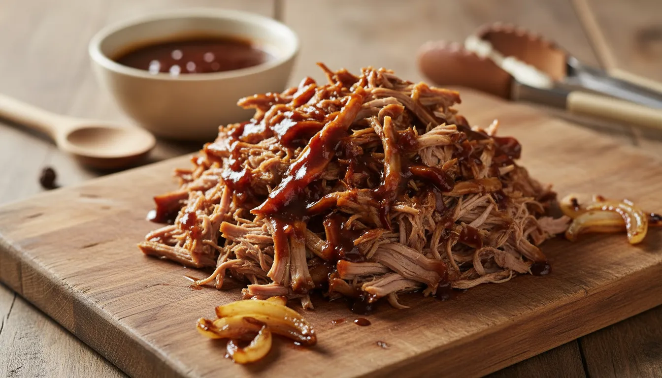 Cerdo Desmenuzado Cocinado a Fuego Lento al Estilo Mexicano