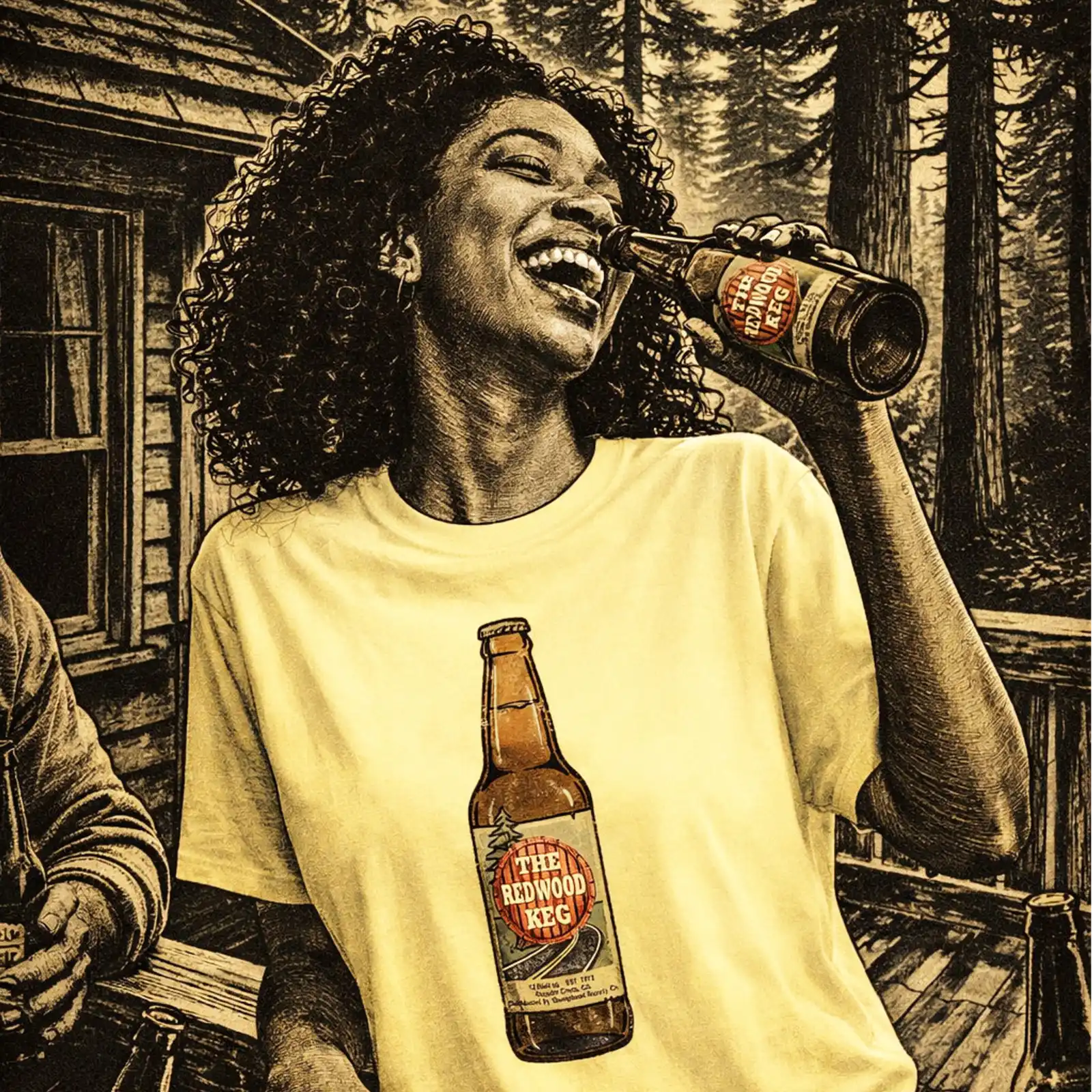 The Redwood Keg Tee