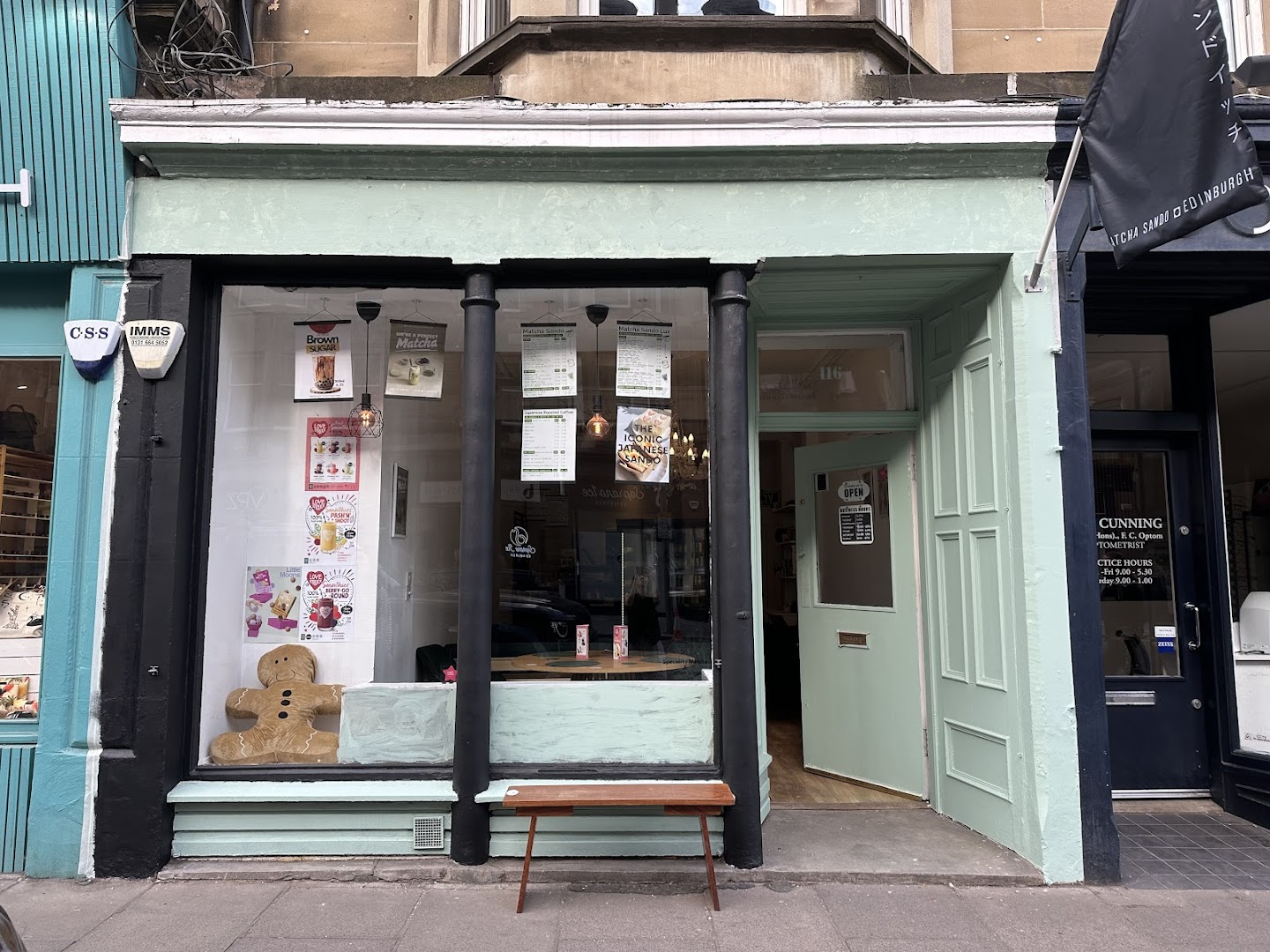 Matcha Sando ◘ Edinburgh: Matcha, Coffee & Sandwich Shop