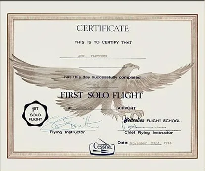 The same certificate after restoration, with a clean background and intact signatures and seal