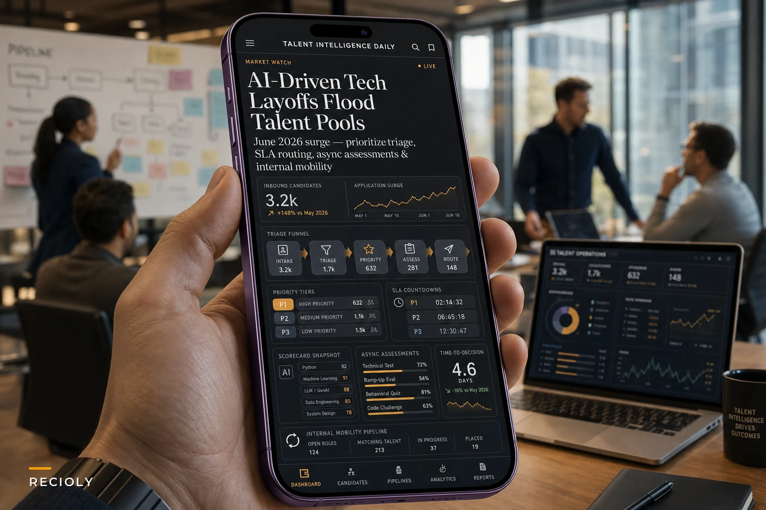 AI-Driven Tech Layoffs Are Flooding Talent Pools — Rethink Your Candidate Triage, Prioritization, and Reskilling Playbook