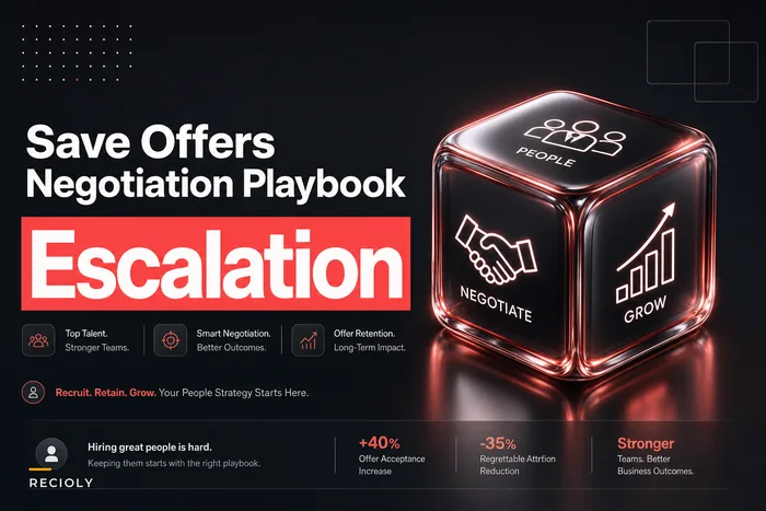 Don't let routing and thresholds sink offers: an offer negotiation playbook with counter-offer escalation