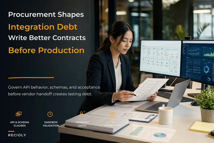Prevent integration debt with TA technology procurement governance