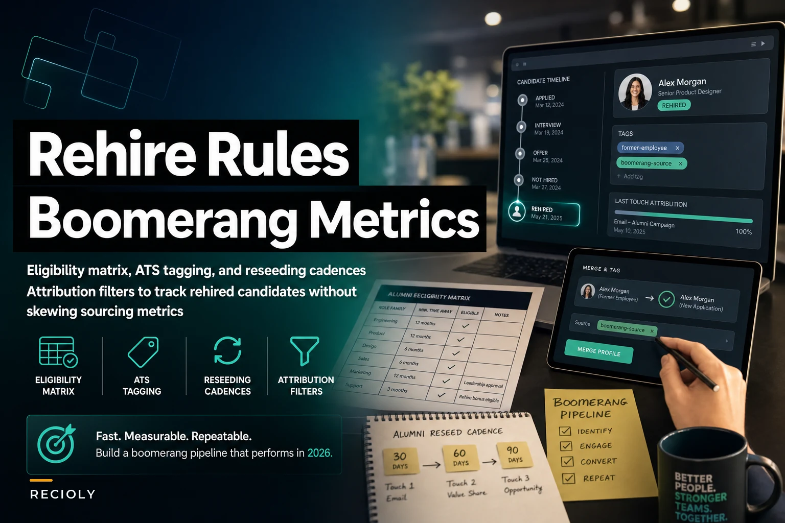 Rehire and alumni pipeline rules for fast, measurable boomerangs