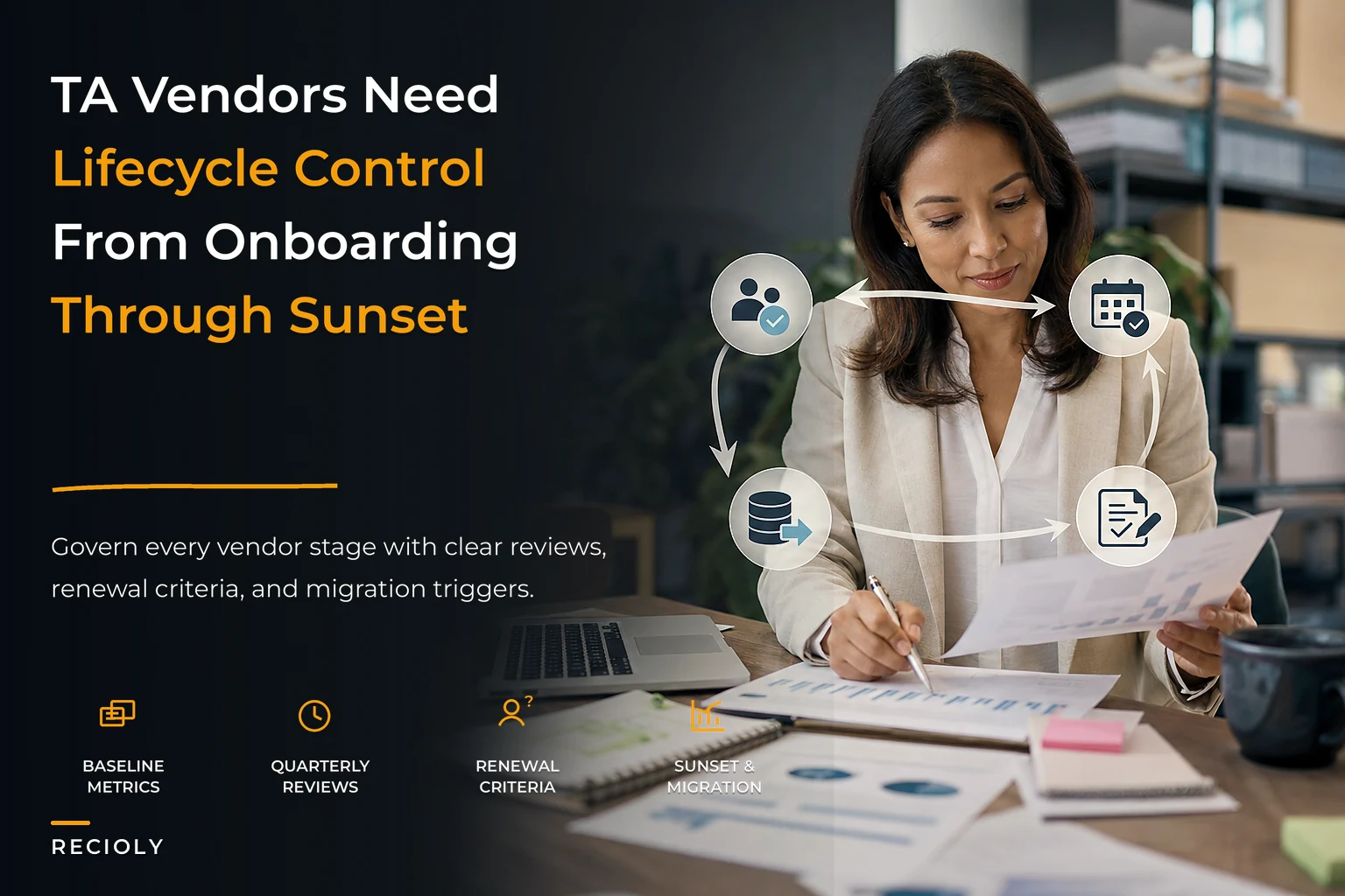 TA vendor lifecycle management from procurement to sunset