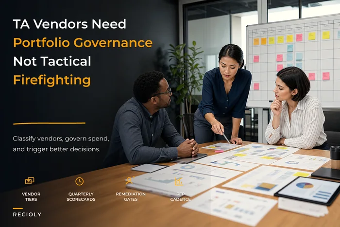 TA vendor portfolio architecture and governance